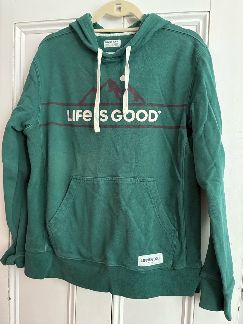 Life is Good hoodie. Size S.
